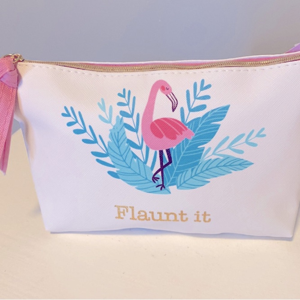 “Flaunt it “ Cosmetic Bag